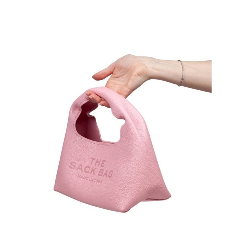 Marc Jacobs Pink Leather Mini Sack Bag - NWT - Picture 3 of 5